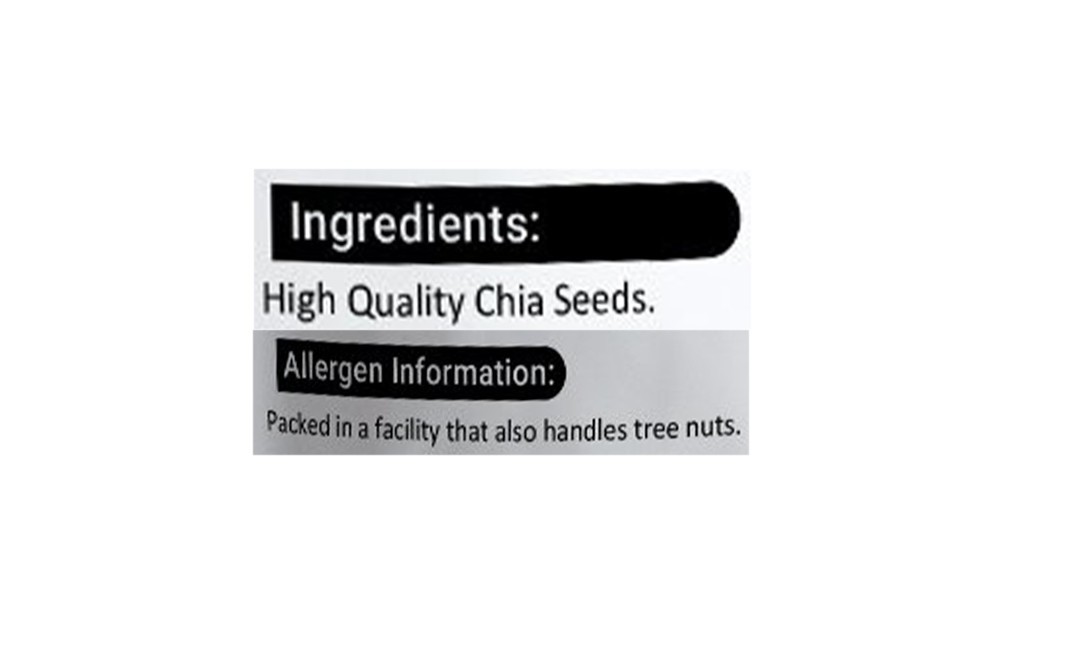 Vanalaya Organic Chia Seeds    Pack  250 grams